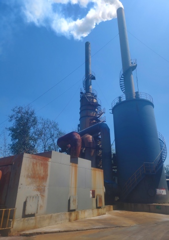 兴化市美联碳素制品有限公司旧脱硫塔改造